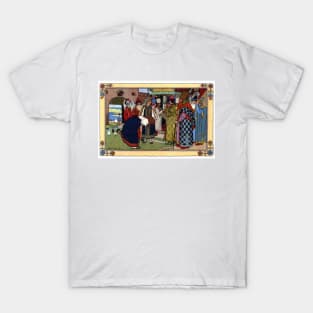 Vasilisa the Beautiful and the King - Ivan Bilibin T-Shirt